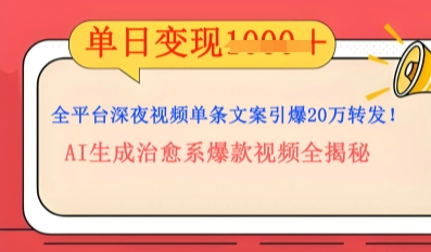 全平台深夜文案新风口:DeepSeek生成百万播放量金句,治愈系内容涨粉速度快4倍-智壹网创